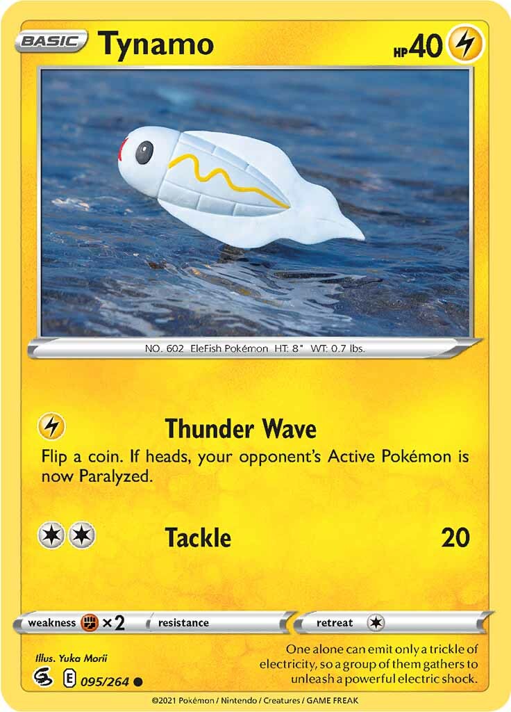 Tynamo (095/264) [Sword & Shield: Fusion Strike] Reverse Holofoil