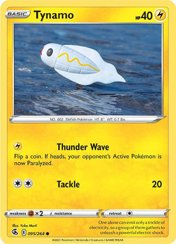 Tynamo (095/264) [Sword & Shield: Fusion Strike] Reverse Holofoil