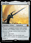 Lost Jitte [Outlaws of Thunder Junction: The Big Score] Foil