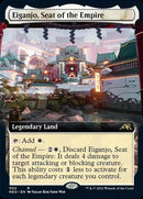 Eiganjo, Seat of the Empire (Extended Art) [Kamigawa: Neon Dynasty] Foil
