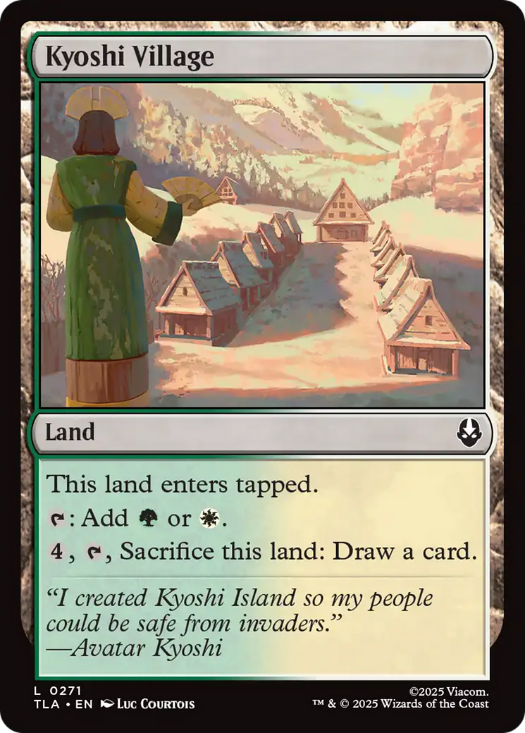 Kyoshi Village [Avatar: The Last Airbender] Foil