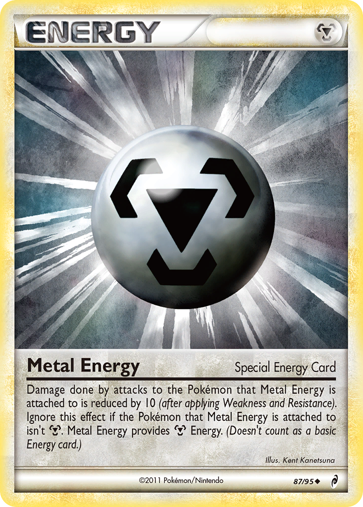 Metal Energy (87/95) [HeartGold & SoulSilver: Call of Legends] Reverse Holofoil