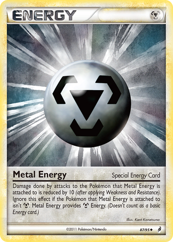Metal Energy (87/95) [HeartGold & SoulSilver: Call of Legends] Reverse Holofoil