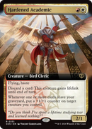 Hardened Academic (Extended Art) [Secrets of Strixhaven] Foil