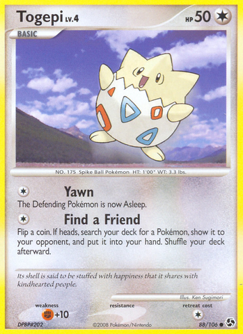 Togepi (88/106) [Diamond & Pearl: Great Encounters] Reverse Holofoil