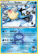 Team Aqua's Sealeo (4/34) [XY: Double Crisis] Reverse Holofoil