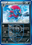 Weavile (66/116) [Black & White: Plasma Freeze] Reverse Holofoil