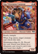 Zog, Triceraton Castaway [Teenage Mutant Ninja Turtles] Foil