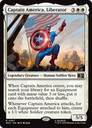 Captain America, Liberator [Marvel Super Heroes Commander] Foil