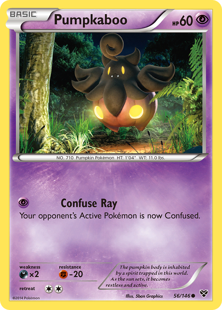 Pumpkaboo (56/146) [XY: Base Set] Reverse Holofoil