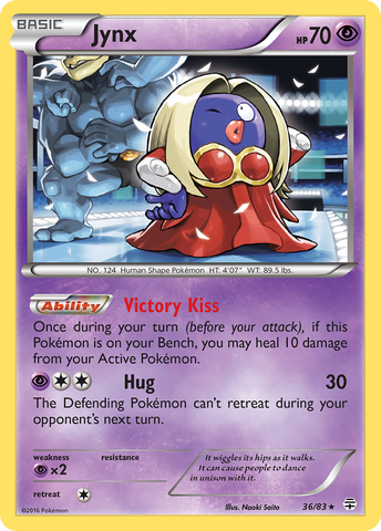 Jynx (36/83) [XY: Generations] Reverse Holofoil