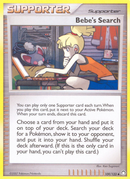 Bebe's Search (109/123) [Diamond & Pearl: Mysterious Treasures] Reverse Holofoil