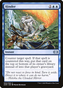 Hinder [Double Masters] Foil