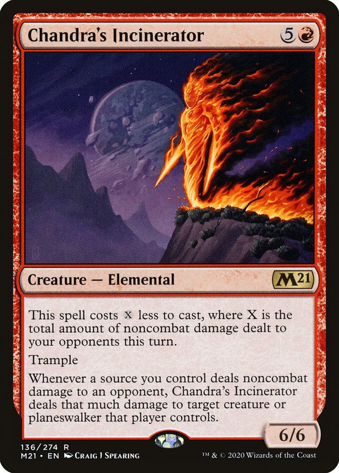 Chandra's Incinerator [Core Set 2021] Foil