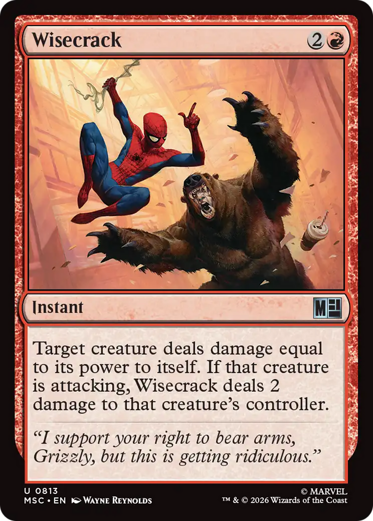 Wisecrack [Marvel Super Heroes Commander] Foil
