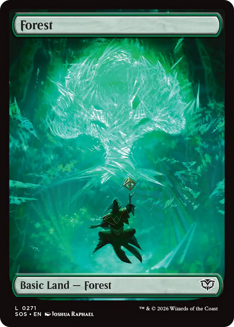 Forest (0271) [Secrets of Strixhaven] Foil
