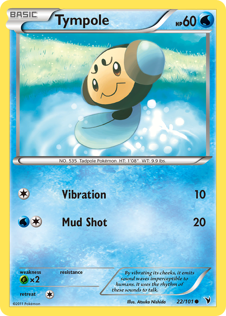 Tympole (22/101) [Black & White: Noble Victories] Reverse Holofoil