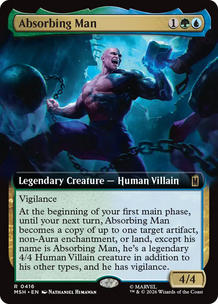 Absorbing Man (Extended Art) [Marvel Super Heroes] Foil
