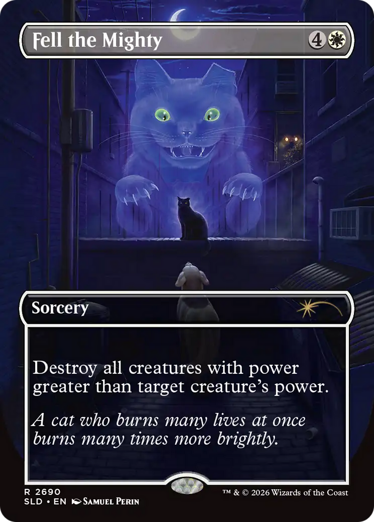 Fell the Mighty (2690) [Secret Lair Drop Series] Foil