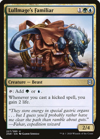 Lullmage's Familiar [Zendikar Rising] Foil