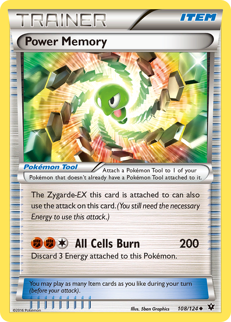 Power Memory (108/124) [XY: Fates Collide] Reverse Holofoil