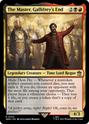 The Master, Gallifrey's End [Doctor Who] Foil