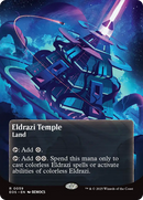 Eldrazi Temple (0059) (Borderless) [Edge of Eternities: Stellar Sights] Foil