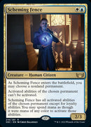 Scheming Fence [Streets of New Capenna] Foil