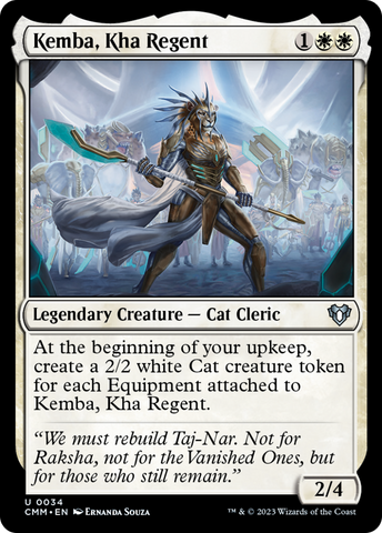Kemba, Kha Regent [Commander Masters] Foil