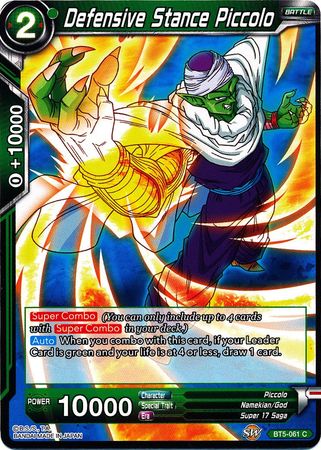Defensive Stance Piccolo (BT5-061) [Miraculous Revival] Parallel Foil