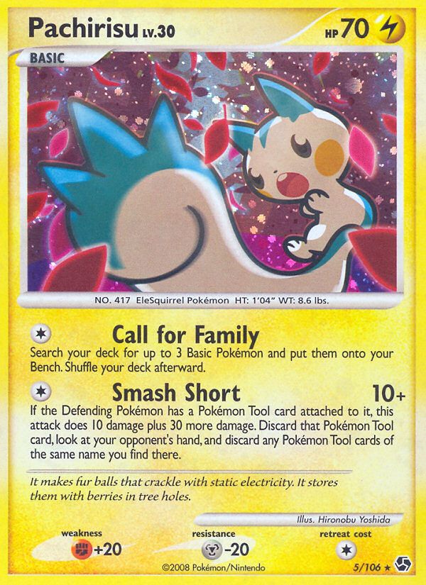 Pachirisu (5/106) [Diamond & Pearl: Great Encounters] Reverse Holofoil