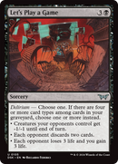 Let's Play a Game [Duskmourn: House of Horror] Foil