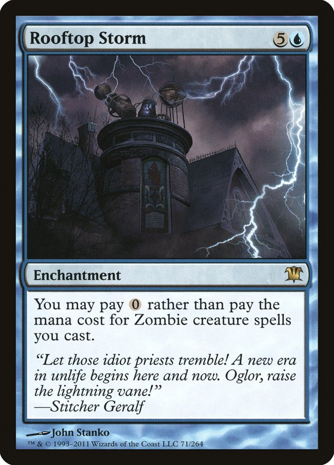 Rooftop Storm [Innistrad] Foil