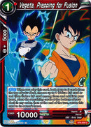 Vegeta, Prepping for Fusion (BT6-009) [Destroyer Kings] Parallel Foil