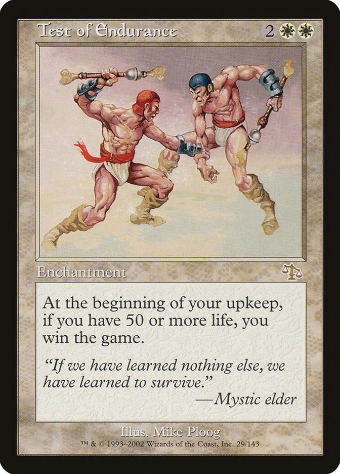Test of Endurance [Judgment] Foil