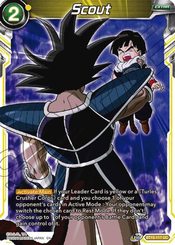 Scout (BT15-117) [Saiyan Showdown] Parallel Foil