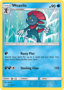 Weavile (44/236) [Sun & Moon: Cosmic Eclipse] Reverse Holofoil