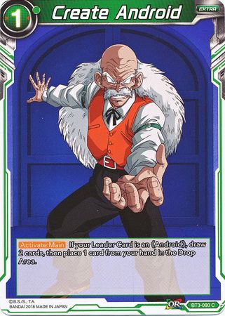 Create Android (BT3-080) [Cross Worlds] Parallel Foil