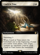 Crack in Time (Extended Art) [Doctor Who] Foil