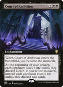 Court of Ambition (Extended Art) [Commander Legends] Foil