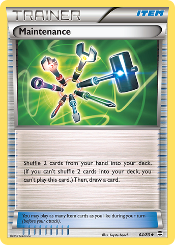 Maintenance (64/83) [XY: Generations] Reverse Holofoil