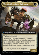 Tetzin, Gnome Champion // The Golden-Gear Colossus (Extended Art) [The Lost Caverns of Ixalan Commander] Foil
