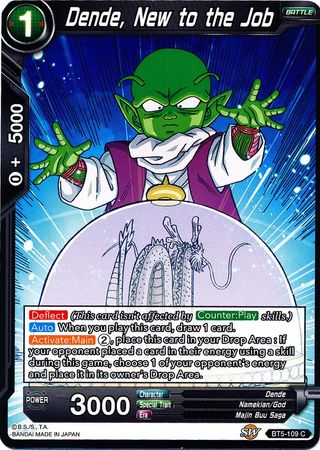 Dende, New to the Job (BT5-109) [Miraculous Revival] Parallel Foil
