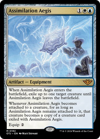 Assimilation Aegis [Outlaws of Thunder Junction] Foil