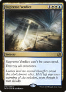 Supreme Verdict [Iconic Masters] Foil
