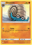Omanyte (75/181) [Sun & Moon: Team Up] Reverse Holofoil
