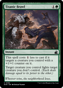 Titanic Brawl [Ravnica Remastered] Foil