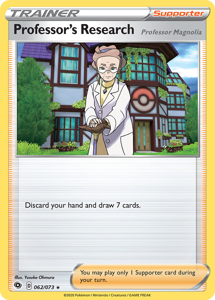 Professor's Research (062/073) (Professor Magnolia) [Sword & Shield: Champion's Path] Reverse Holofoil
