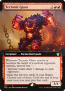 Tectonic Giant (Extended Art) [Theros Beyond Death] Foil