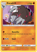 Excadrill (119/236) [Sun & Moon: Unified Minds] Reverse Holofoil
